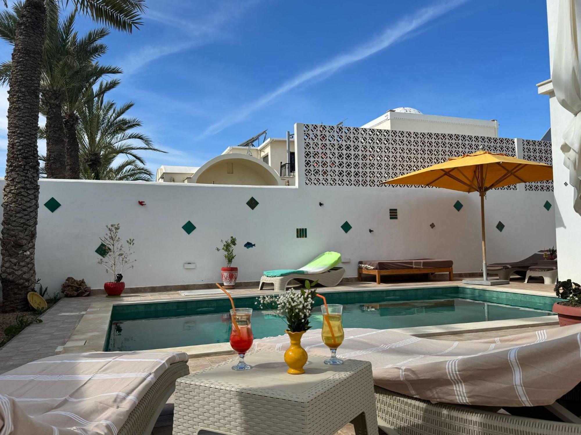 Hotel Dar El Kahina Djerba Mezraia Esterno foto